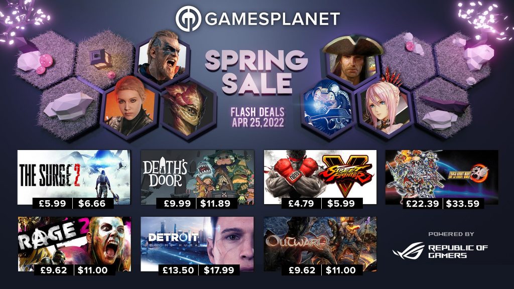 Gamesplanet spring deal
