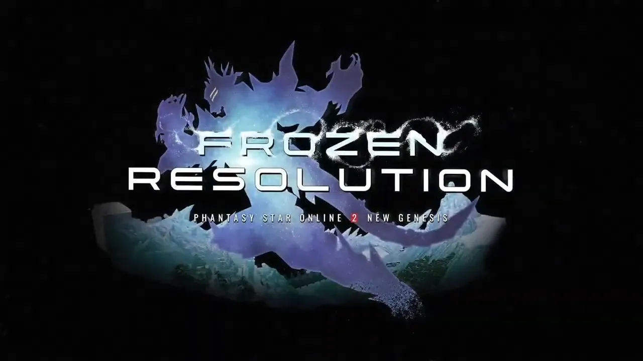 Phantasy Star Online 2 New Genesis Frozen Resolution Update