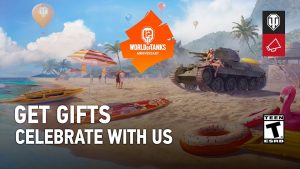 Come party on the beach for World of Tanks’ 12th birthday!